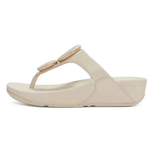 Fitflop Lulu Marbled Stone Toe Post sandals