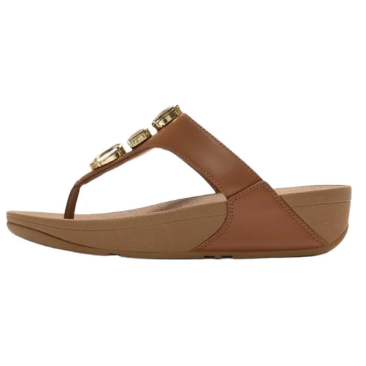 Fitflop Lulu Ultra Jewel Metallic Toe Post sandals