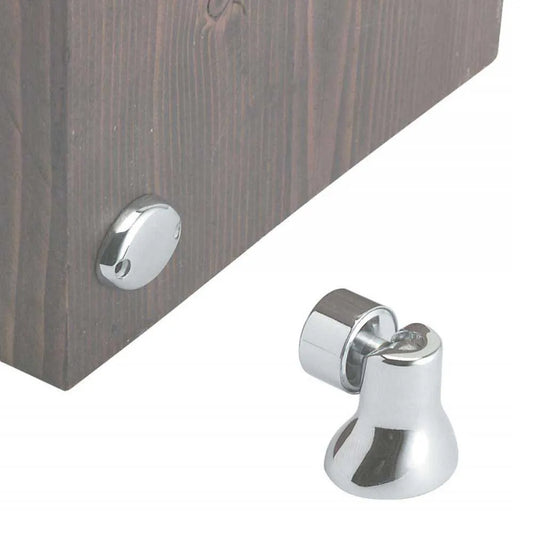 Foresti & suardi Brass Chromed Door Magnetic Stopper