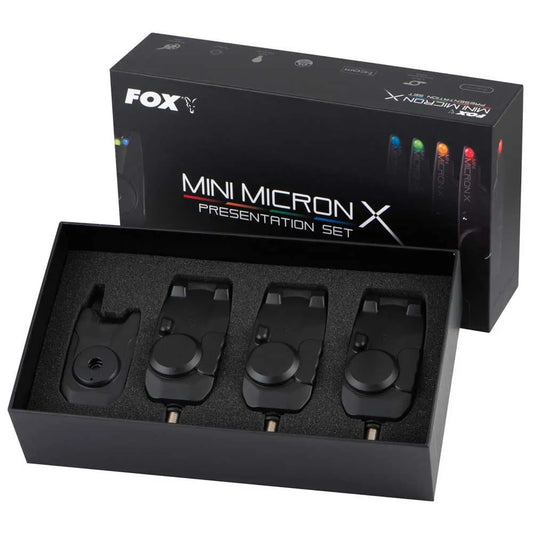 Fox international Mini Micron X 3 Rods bite alarm