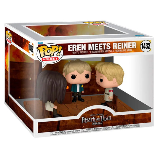 Funko Attack On Titan Moment Eren Meets Reiner Figure