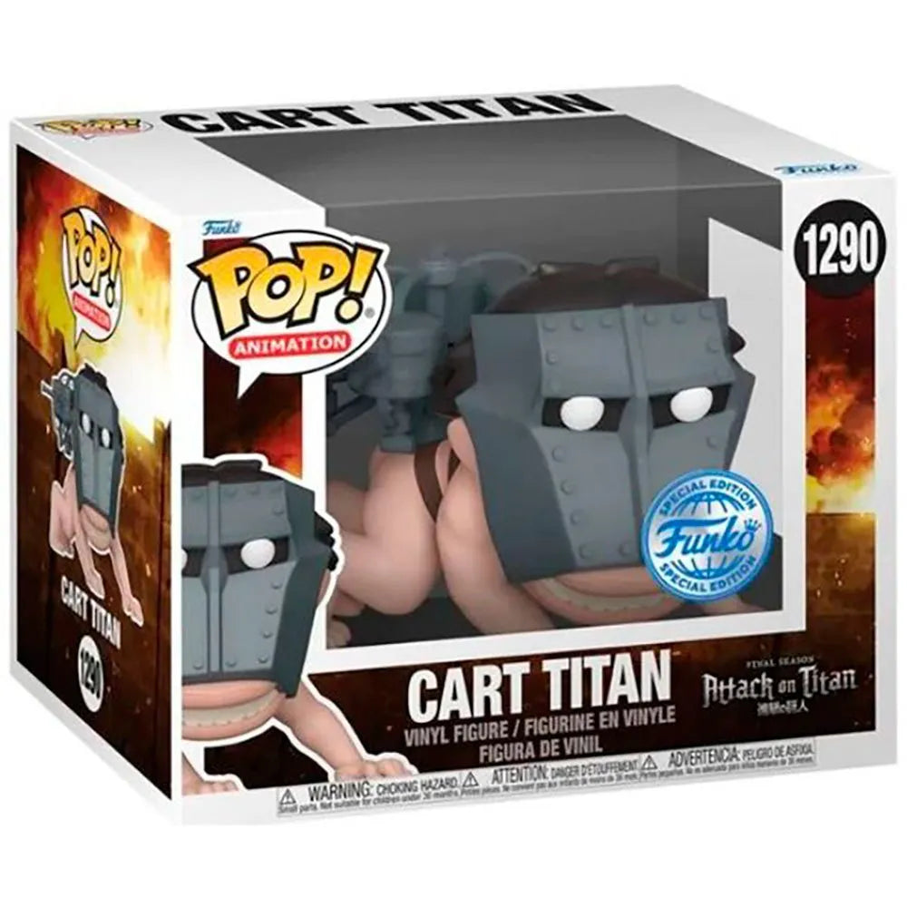 Funko Attack On Titan Super Cart Titan Exclusive Figure