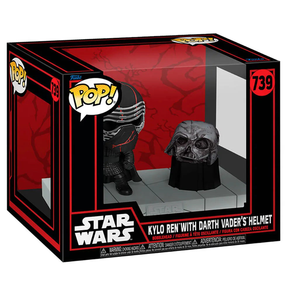 Funko Darth Vader Star Wars Kylo Ren Deluxe With Helmet figure