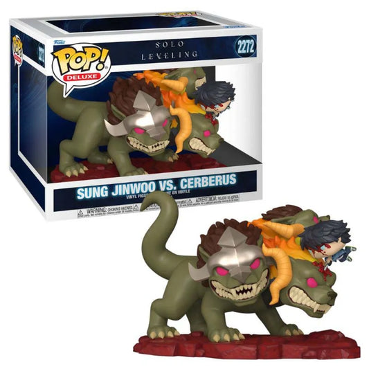 Funko Deluxe Jinwoo vsCerberus figure