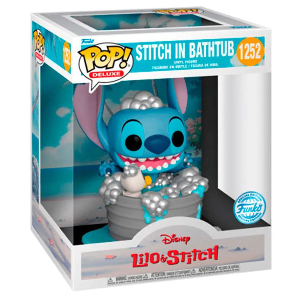 Funko Disney Stitch Lilo And In Bathtub Exclusive Figure