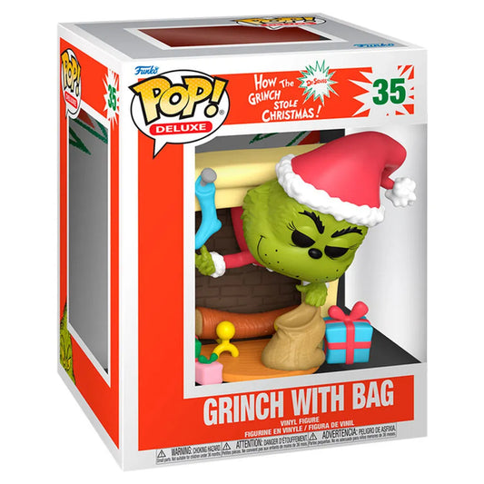 Funko Grinch Deluxe The with Bag figure