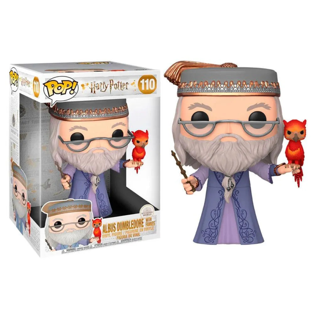 Funko Harry Potter Dumbledore With Fawkes Figure 25 cm
