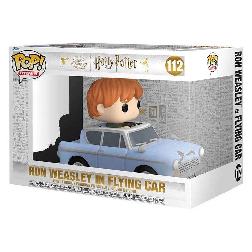 Funko Harry Potter Ron Weasley in Flying Car Figure