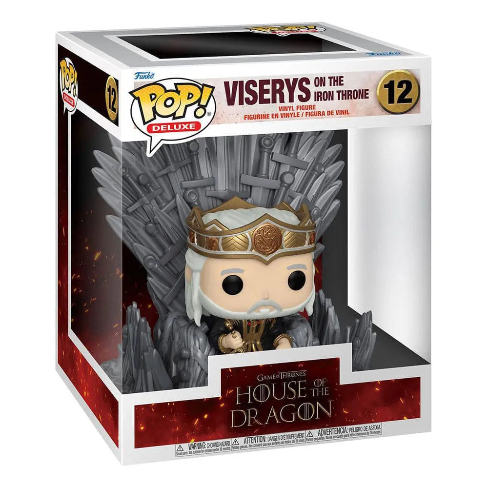 Funko Iron House Of The Dragon Viserys On The Throne 76470 Figure