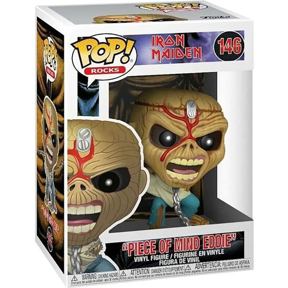 Funko Iron Maiden Figure Piece Of Mind Skeleton Eddie
