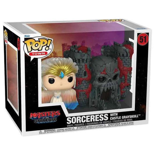 Funko Masters of the Universe-Pop Town Sorceress w/Castle Grayskull figure