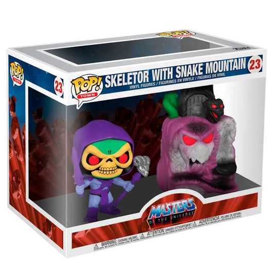 Funko Masters Of The Universe Snake Mountain With Skeletor Figure