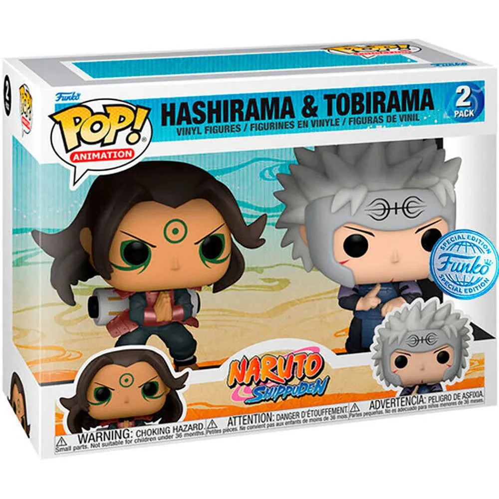 Funko Naruto Shippuden Pack Hashirama And Tobirama figure 2 units