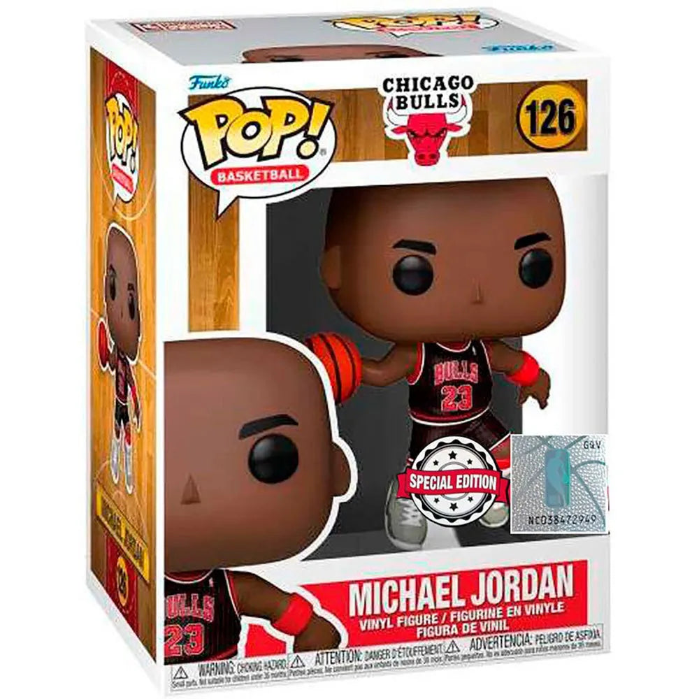 Funko NBA Chicago Bulls Michael Jordan With Jordans Exclusive Figure