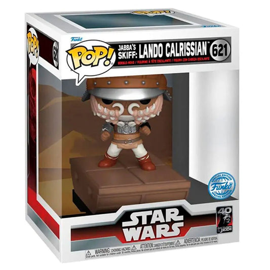 Funko Star Wars Deluxe Jabba Skiff Lando Calrissian Exclusive Figure