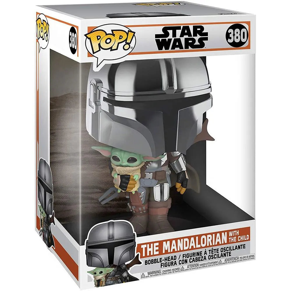 Funko Star Wars Yoda Mandalorian Mandalorian With Child Figure 25 cm