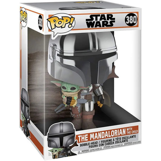 Funko Star Wars Yoda Mandalorian Mandalorian With Child Figure 25 cm