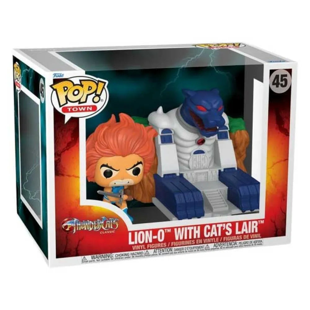 Funko Town Lion-O With Cat´s Lair figure