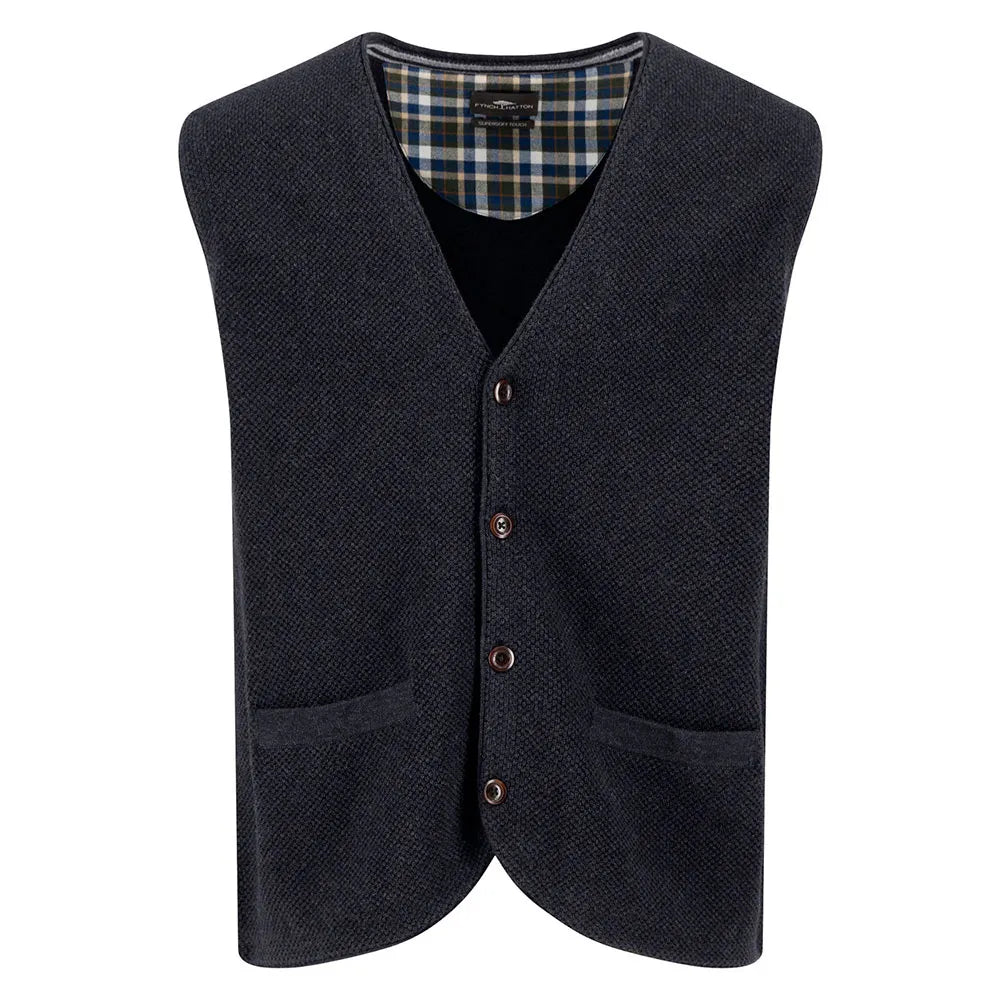 Fynch hatton 1509640 knitted vest
