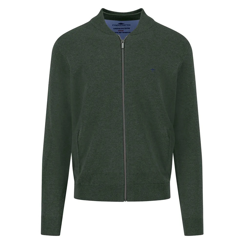 Fynch hatton 1514216 full zip sweater