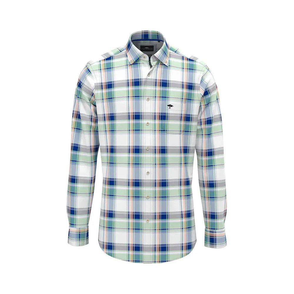Fynch hatton Colorful Combi Checks long sleeve shirt