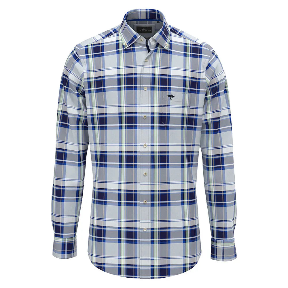 Fynch hatton Colorful Combi Checks long sleeve shirt
