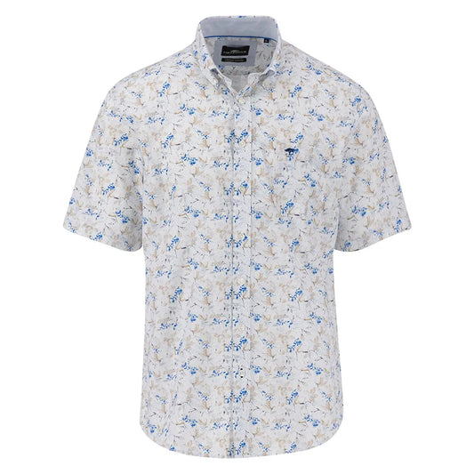 Fynch hatton Premium Flower Print short sleeve shirt