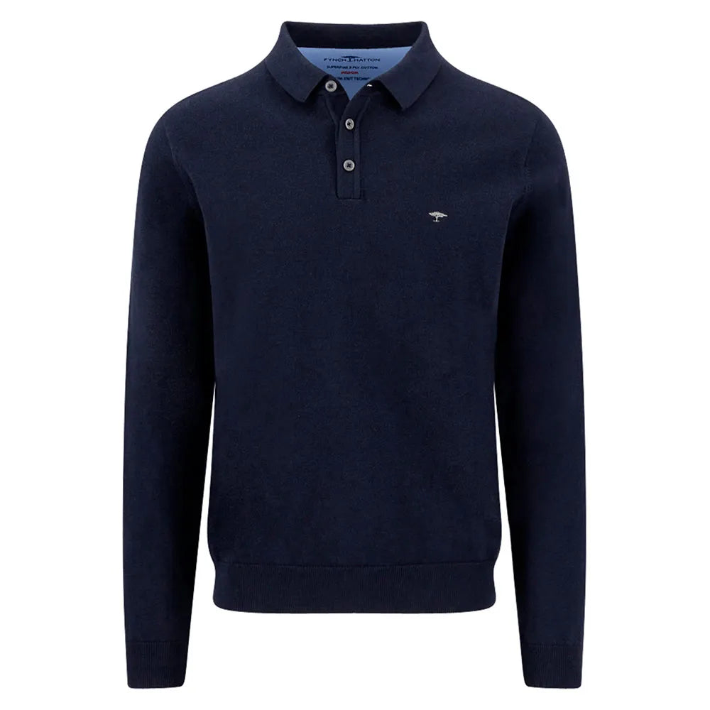 Fynch hatton SFPK242 long sleeve polo