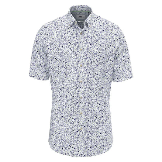 Fynch hatton Summer Flower Print short sleeve shirt