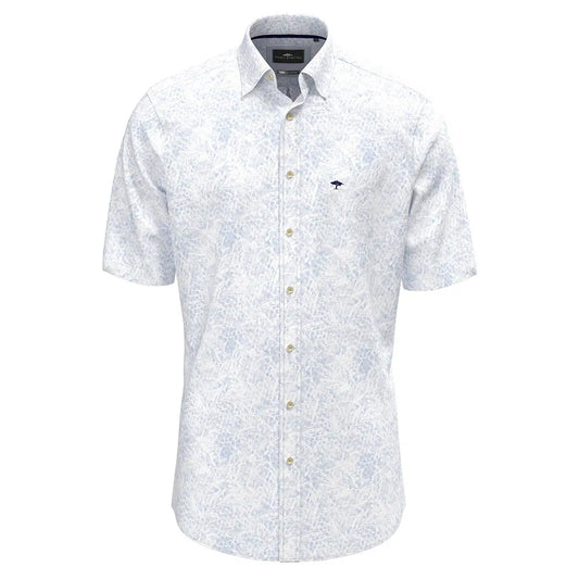 Fynch hatton Summer Flower Prints short sleeve shirt