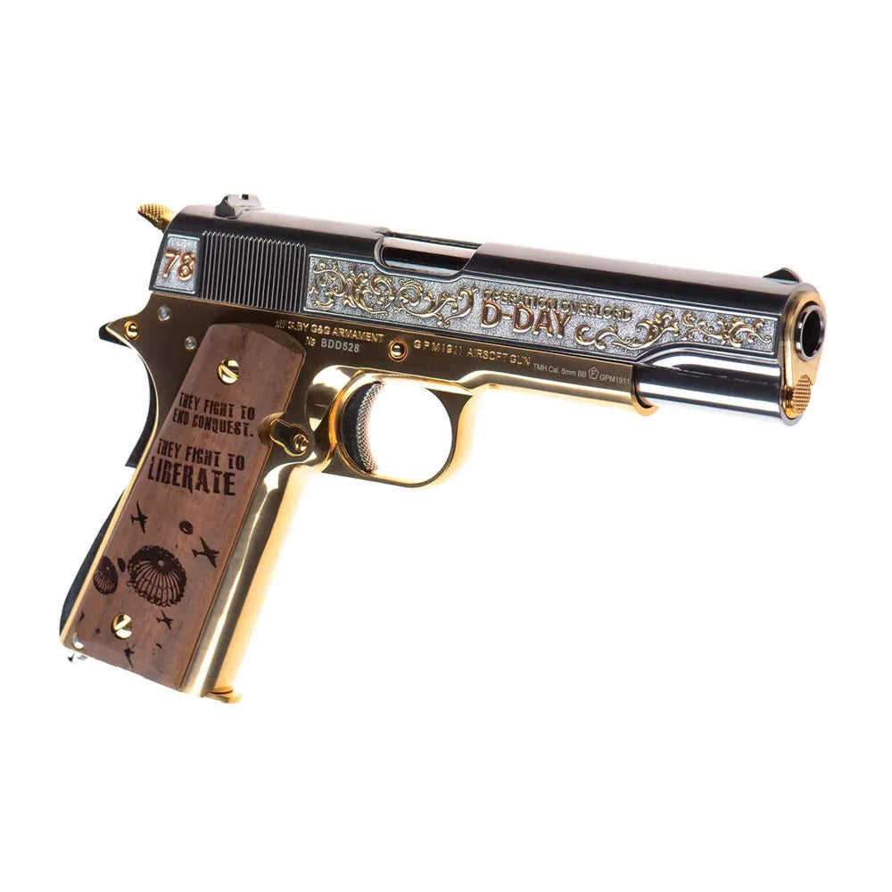 G&g GPM1911 D-Day Limited Version GBB airsoft pistol