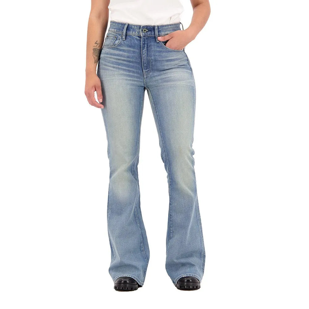 G-Star 3302 High Waist Flare jeans