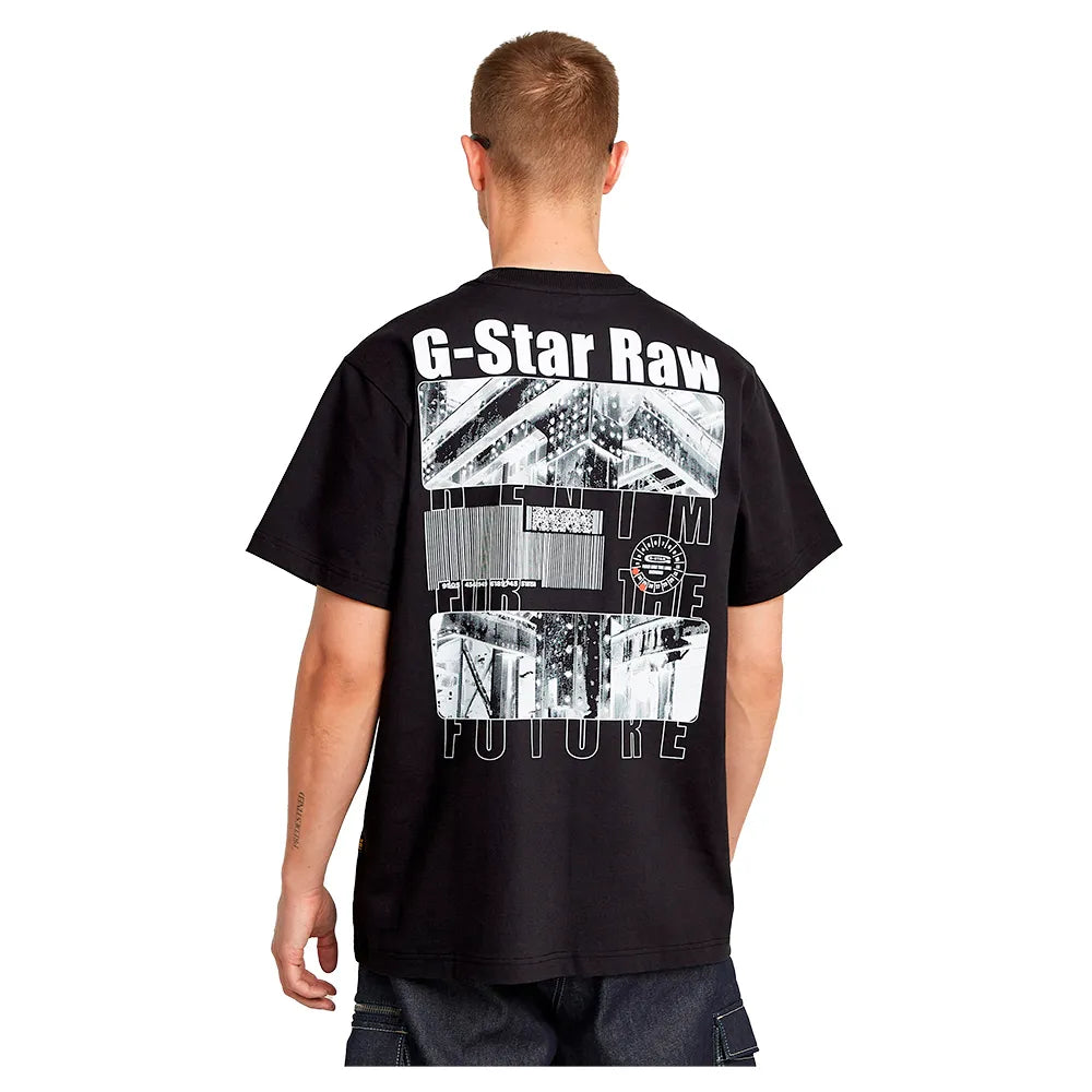 G-Star Barcode back gr loose short sleeve T-shirt