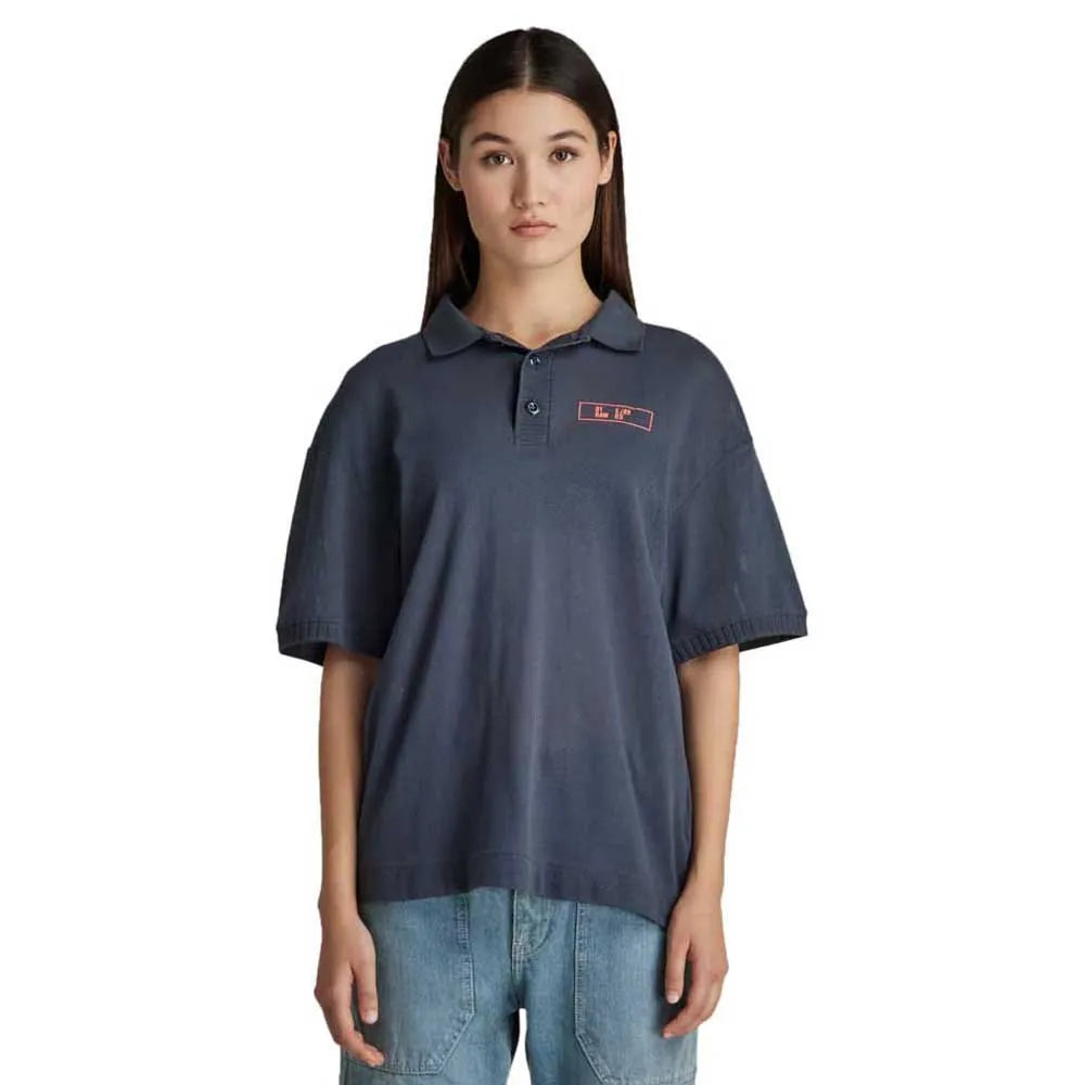 G-Star Mesh Loose short sleeve polo