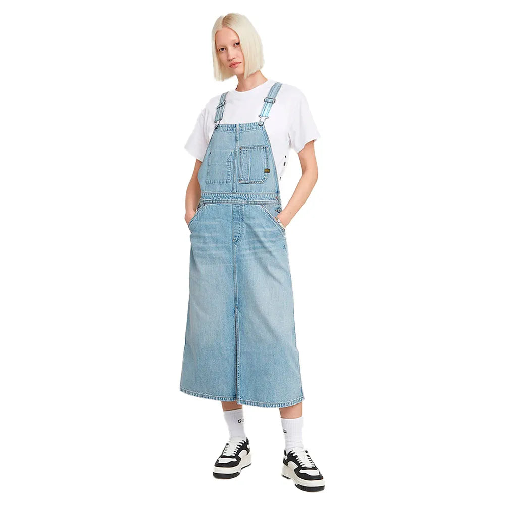 G-Star Midi Dungaree sleeveless dress