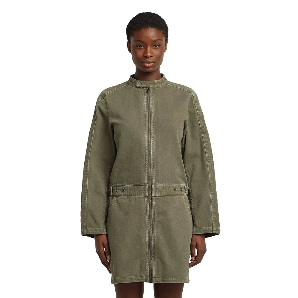 G-Star Moto Mini long sleeve dress