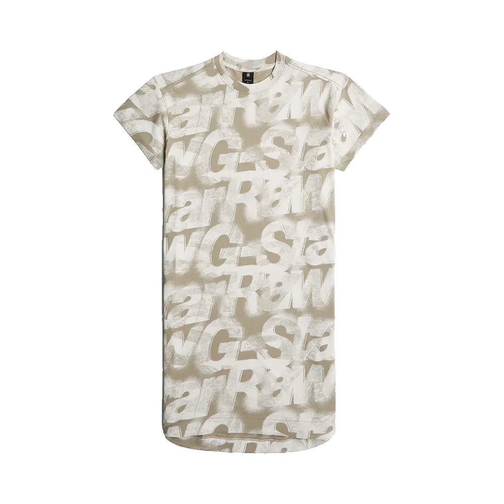 G-Star Printed Loose short sleeve dress