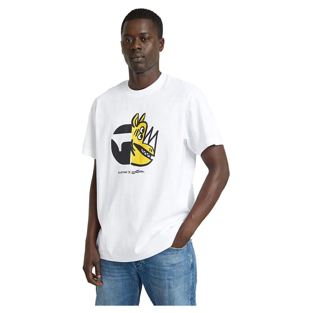 G-Star Rhino Cartoon Loose short sleeve T-shirt