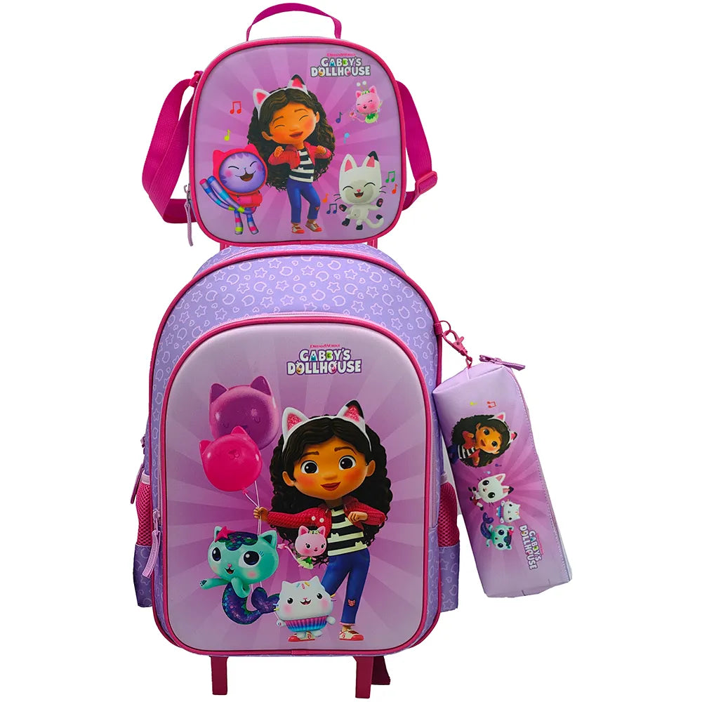 Gabby Set 11L Wheeled Backpack 3 units