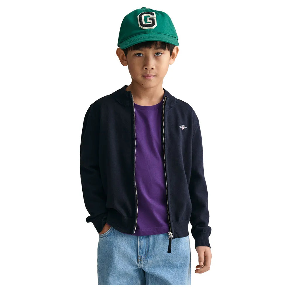 Gant 884031 full zip sweater