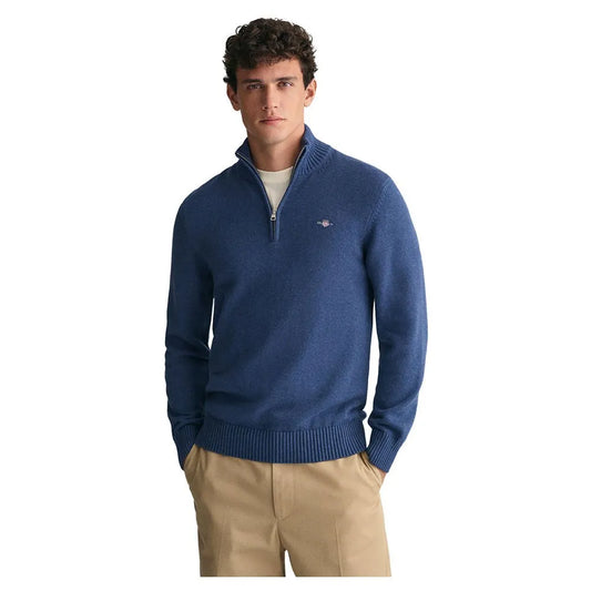 Gant Casual Cotton half zip sweater