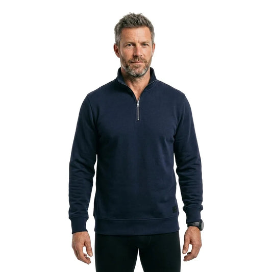 Gant Interlock half zip sweatshirt