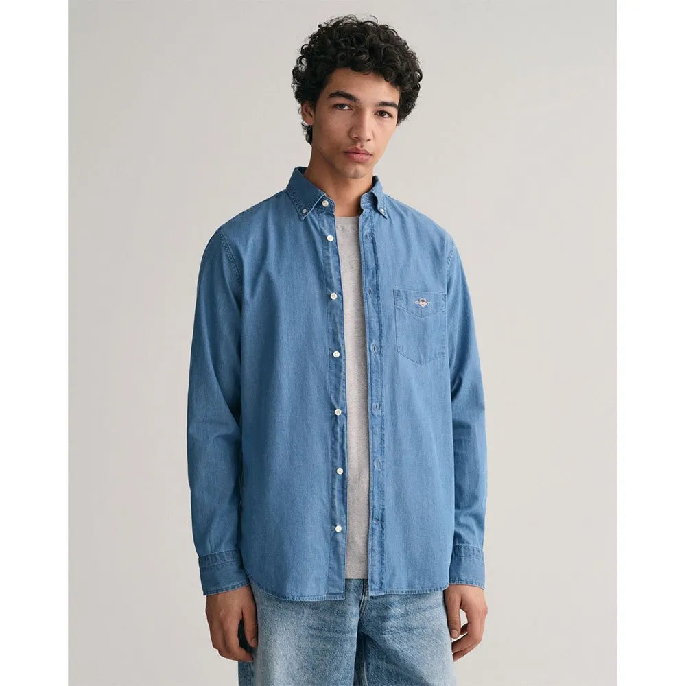 Gant Reg Indigo Bd long sleeve shirt