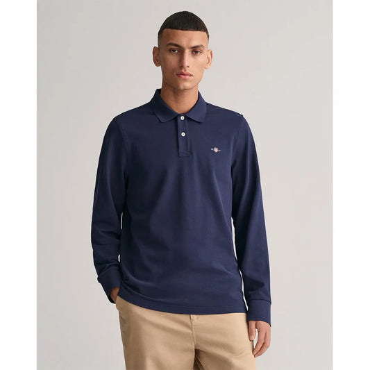 Gant Reg Shield Rugger long sleeve polo