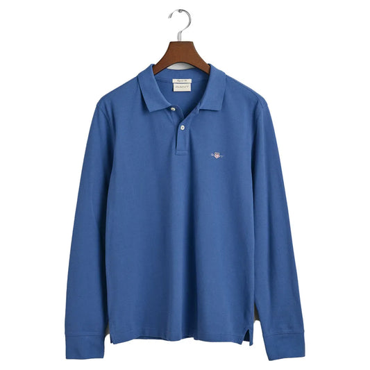 Gant Reg Shield Rugger long sleeve polo