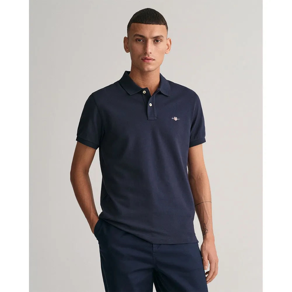 Gant Slim Shield short sleeve polo