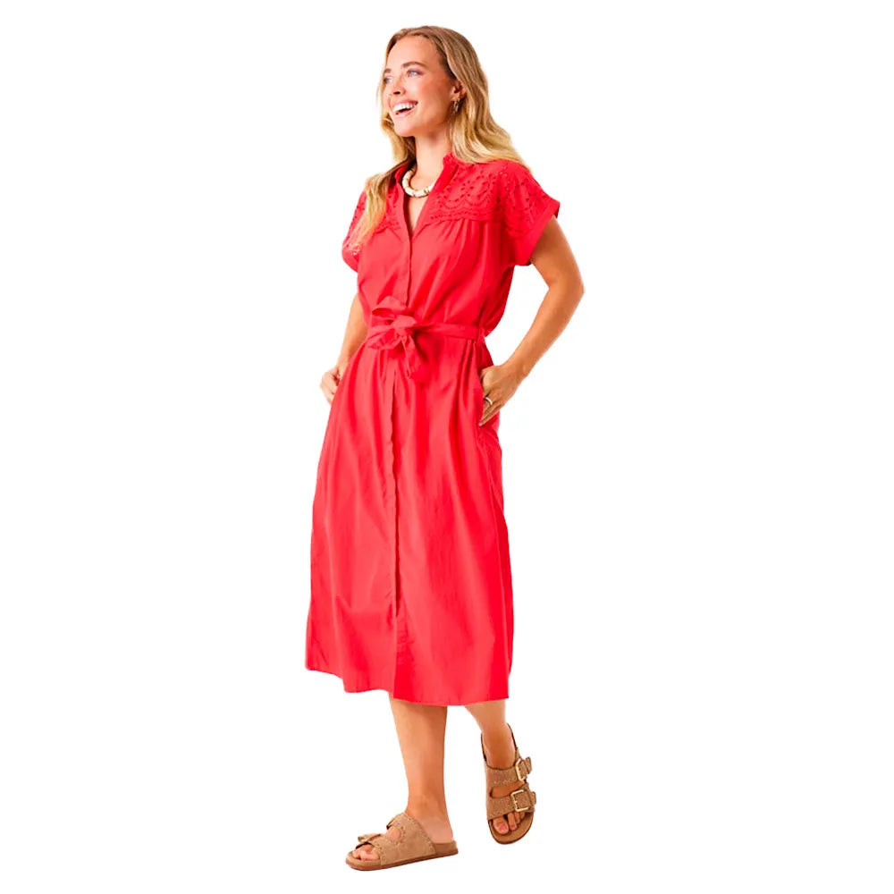 Garcia E50280 short sleeve midi dress