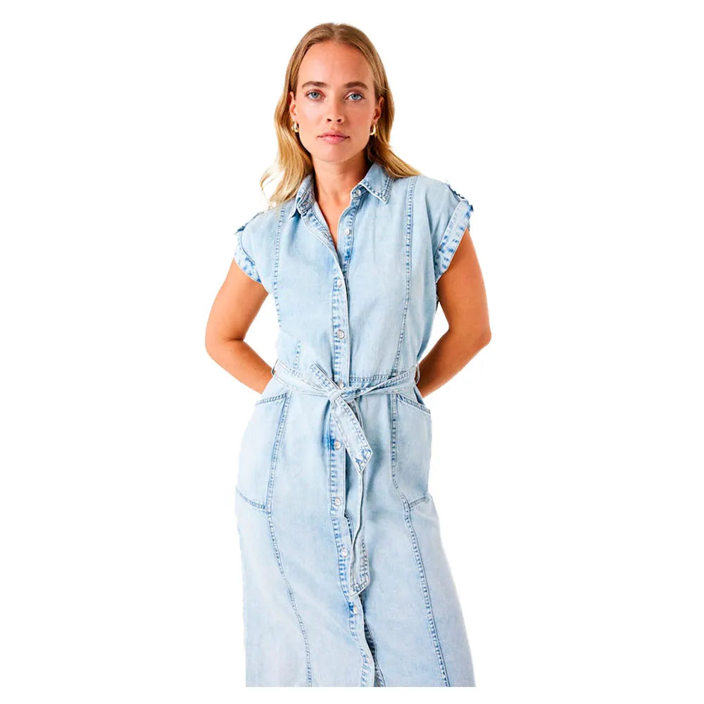 Garcia E50284 short sleeve midi dress