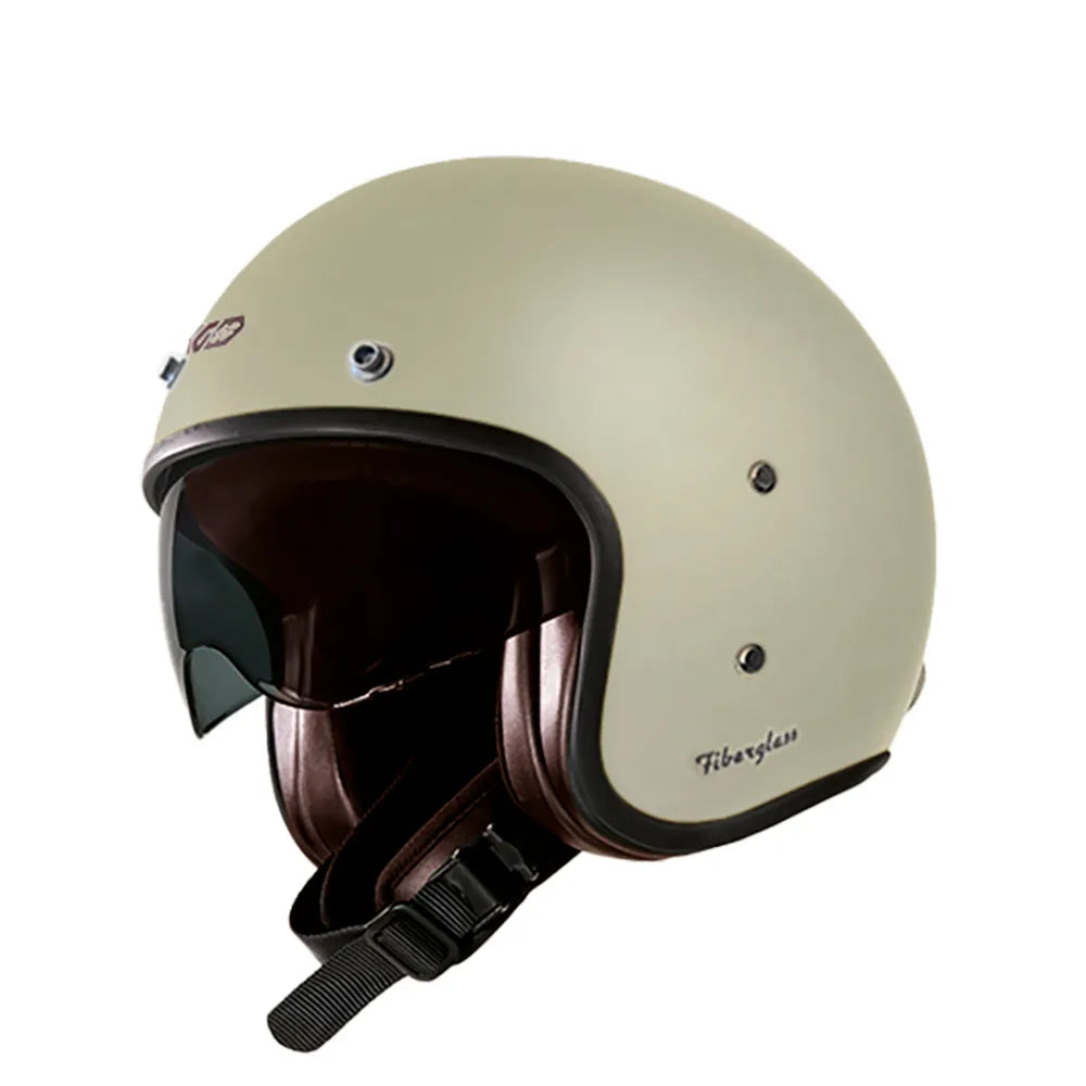 Gari G03X Snap Buttons open face helmet