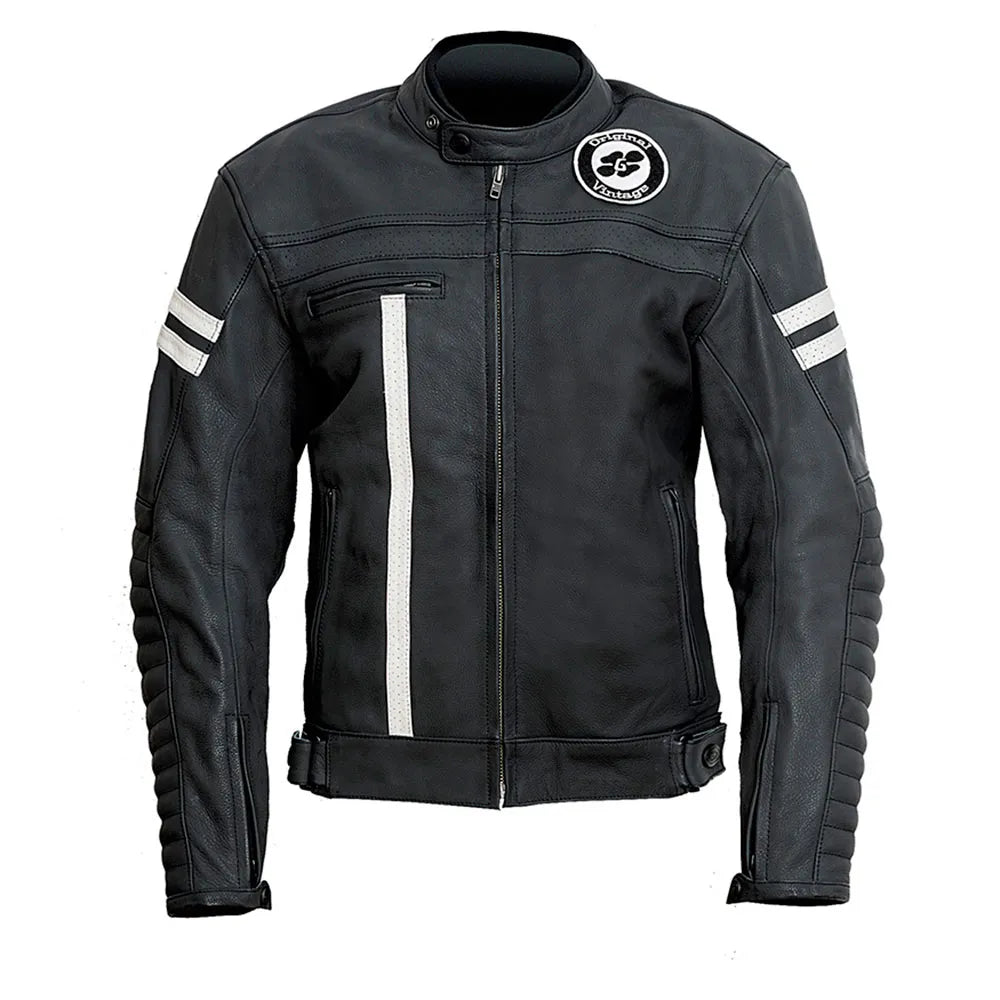 Garibaldi Moka Racer SAS-TEC leather jacket